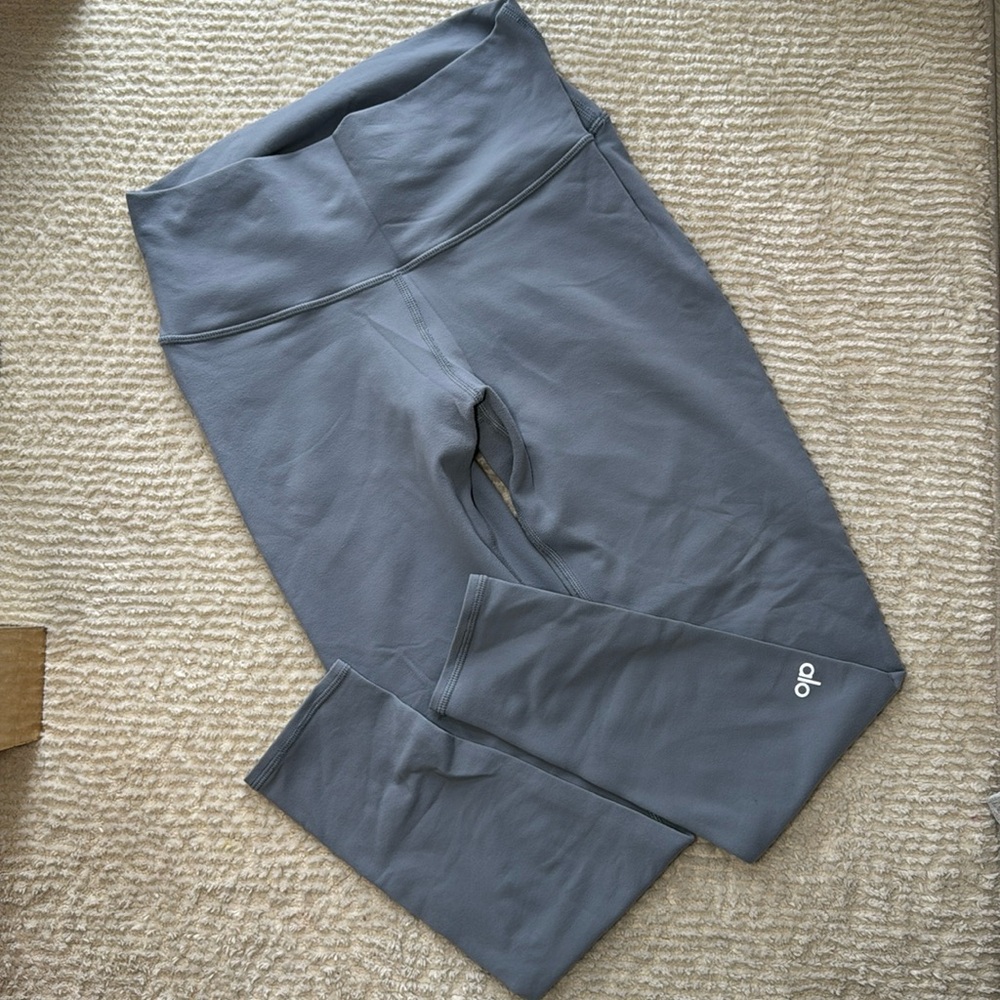 Alo yoga leggings grey size medium